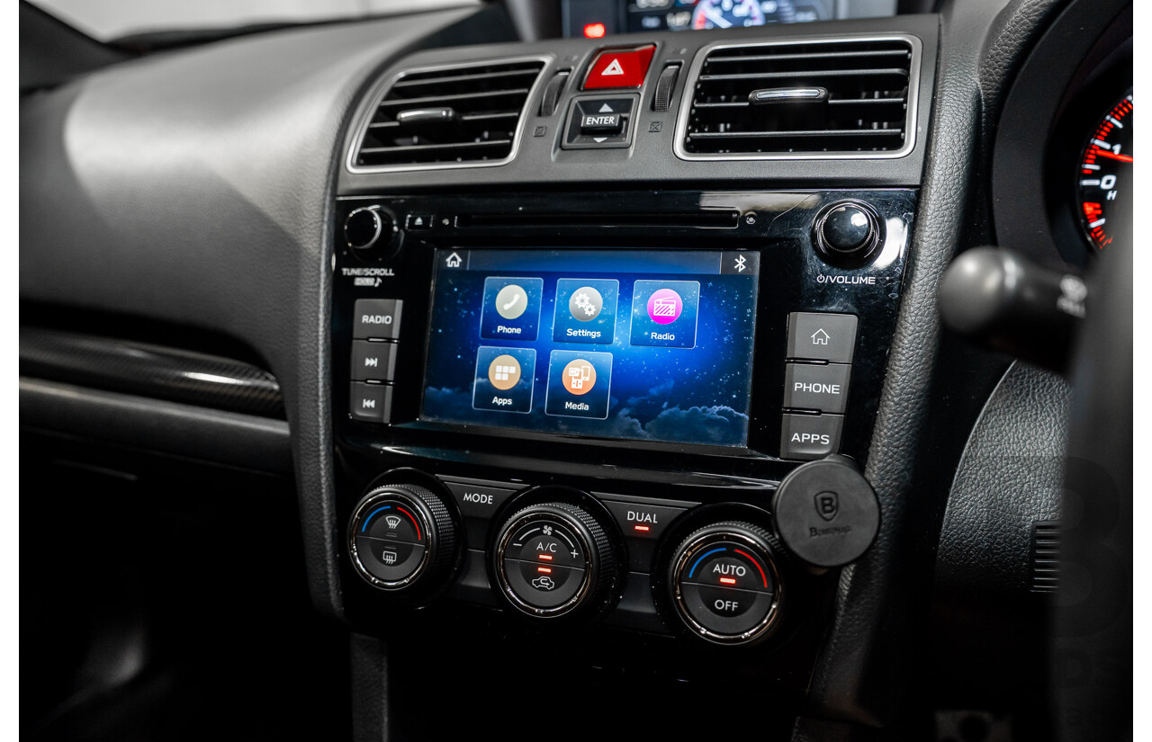 10/2019 Subaru WRX (AWD) MY20 4d Sedan Pure Red Turbo 2.0L