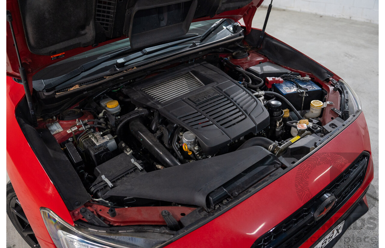 10/2019 Subaru WRX (AWD) MY20 4d Sedan Pure Red Turbo 2.0L