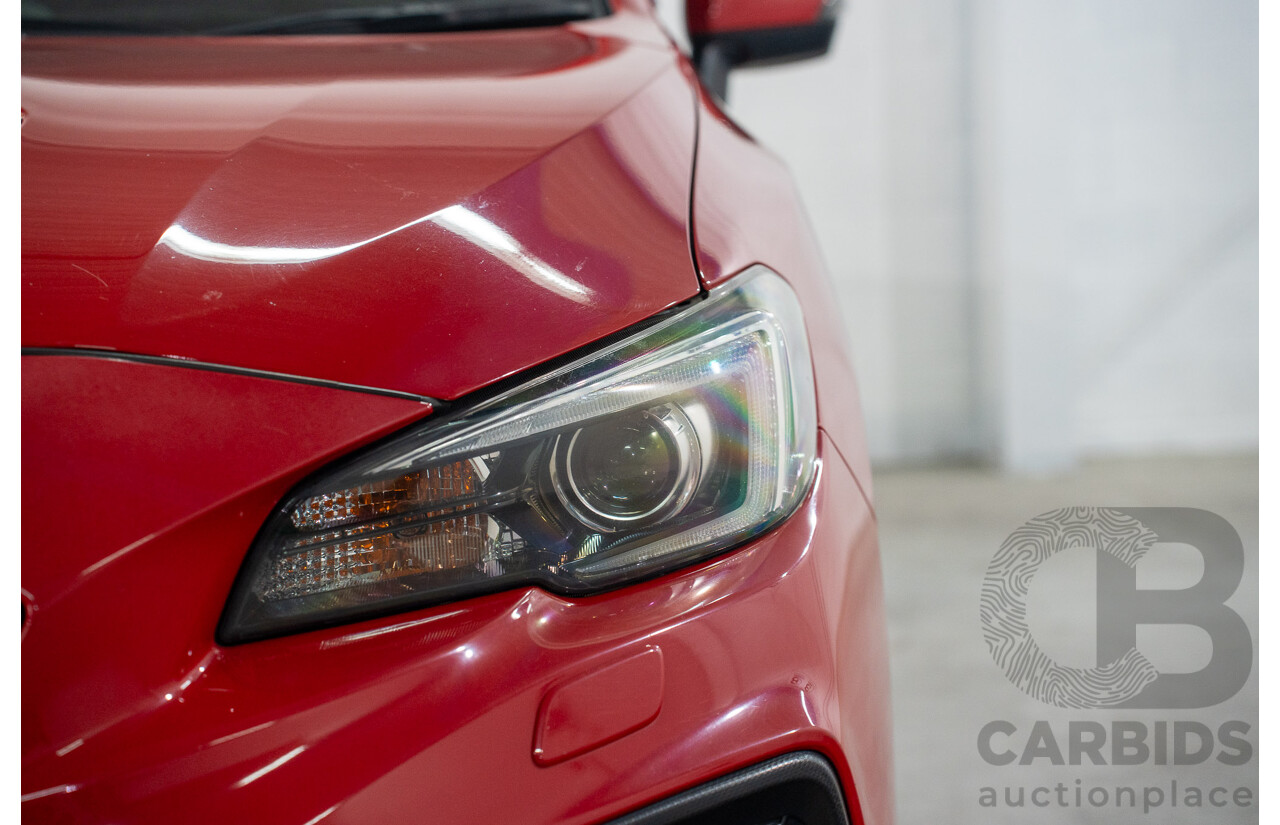 10/2019 Subaru WRX (AWD) MY20 4d Sedan Pure Red Turbo 2.0L