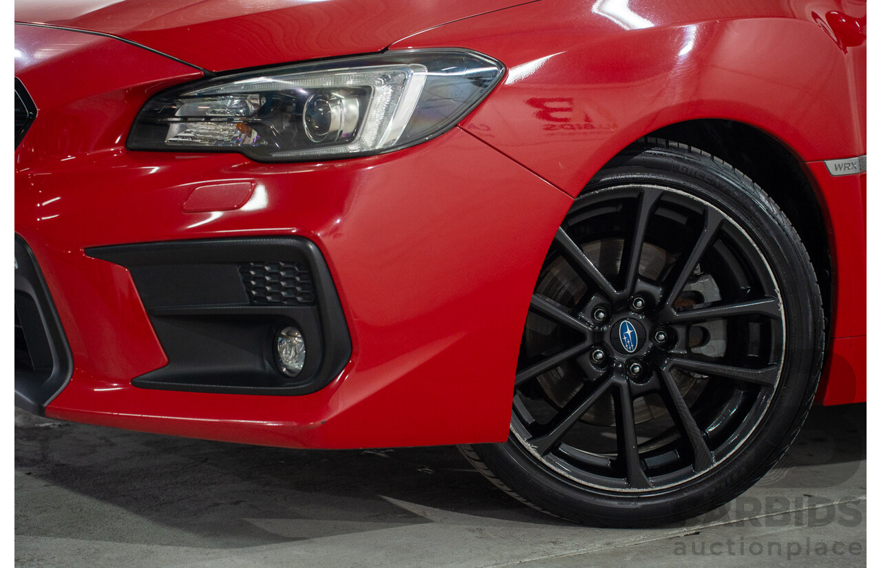 10/2019 Subaru WRX (AWD) MY20 4d Sedan Pure Red Turbo 2.0L
