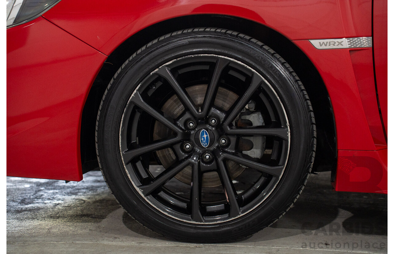 10/2019 Subaru WRX (AWD) MY20 4d Sedan Pure Red Turbo 2.0L