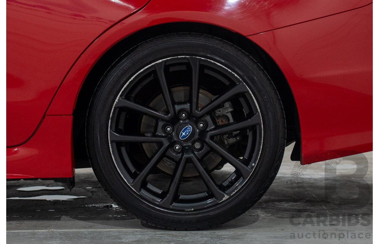 10/2019 Subaru WRX (AWD) MY20 4d Sedan Pure Red Turbo 2.0L