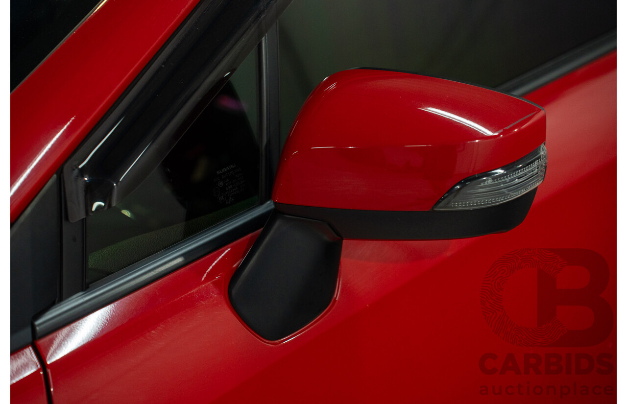 10/2019 Subaru WRX (AWD) MY20 4d Sedan Pure Red Turbo 2.0L