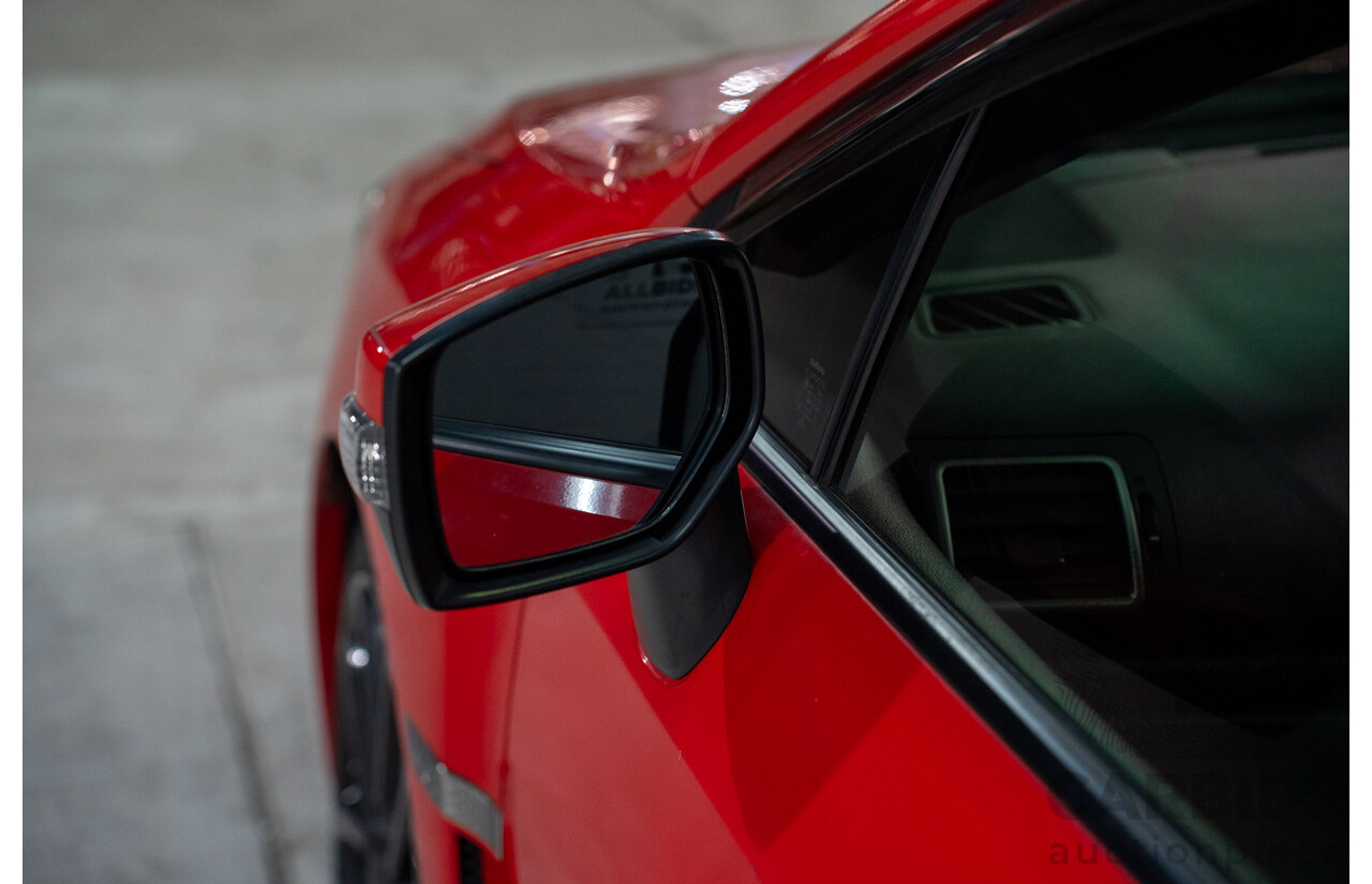 10/2019 Subaru WRX (AWD) MY20 4d Sedan Pure Red Turbo 2.0L