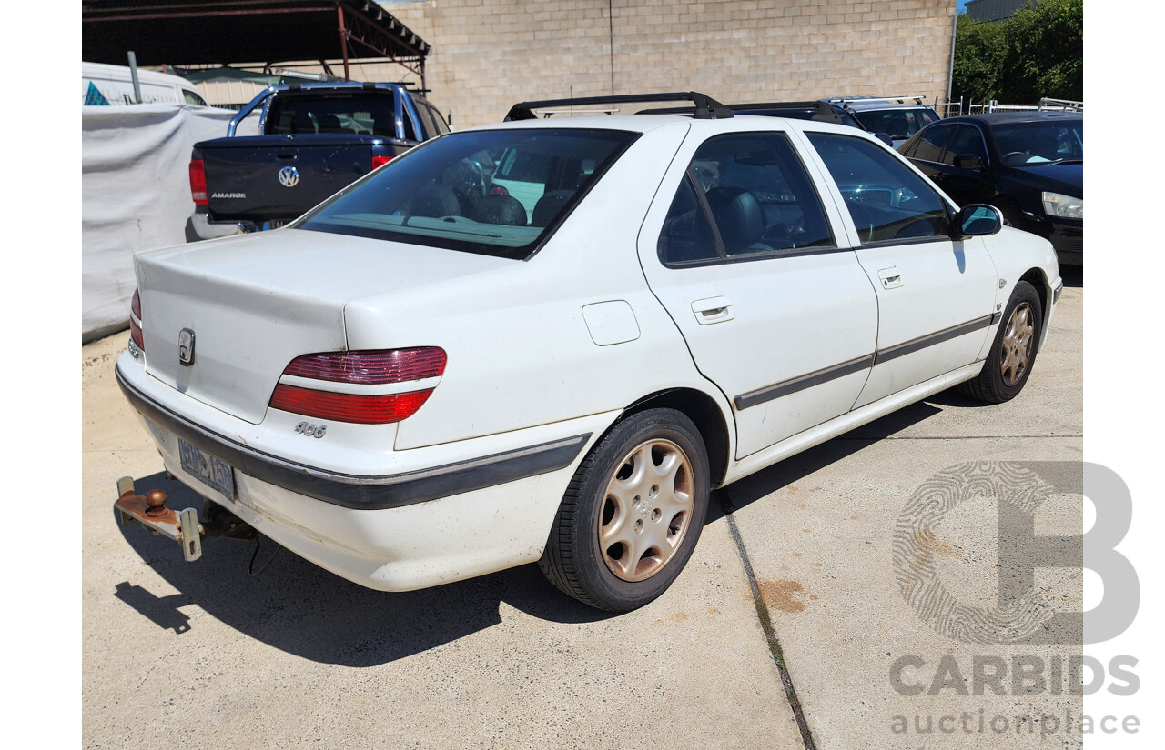 12/2002 Peugeot 406 SV D9 (II) 4d Sedan White 2.9L