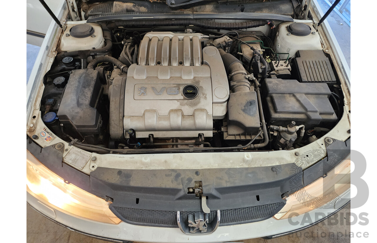 12/2002 Peugeot 406 SV D9 (II) 4d Sedan White 2.9L
