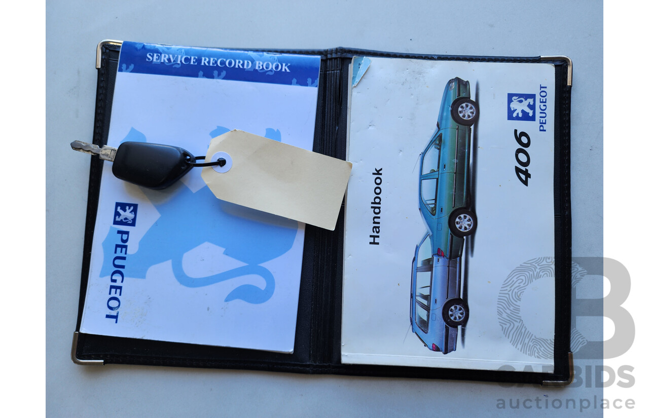 12/2002 Peugeot 406 SV D9 (II) 4d Sedan White 2.9L