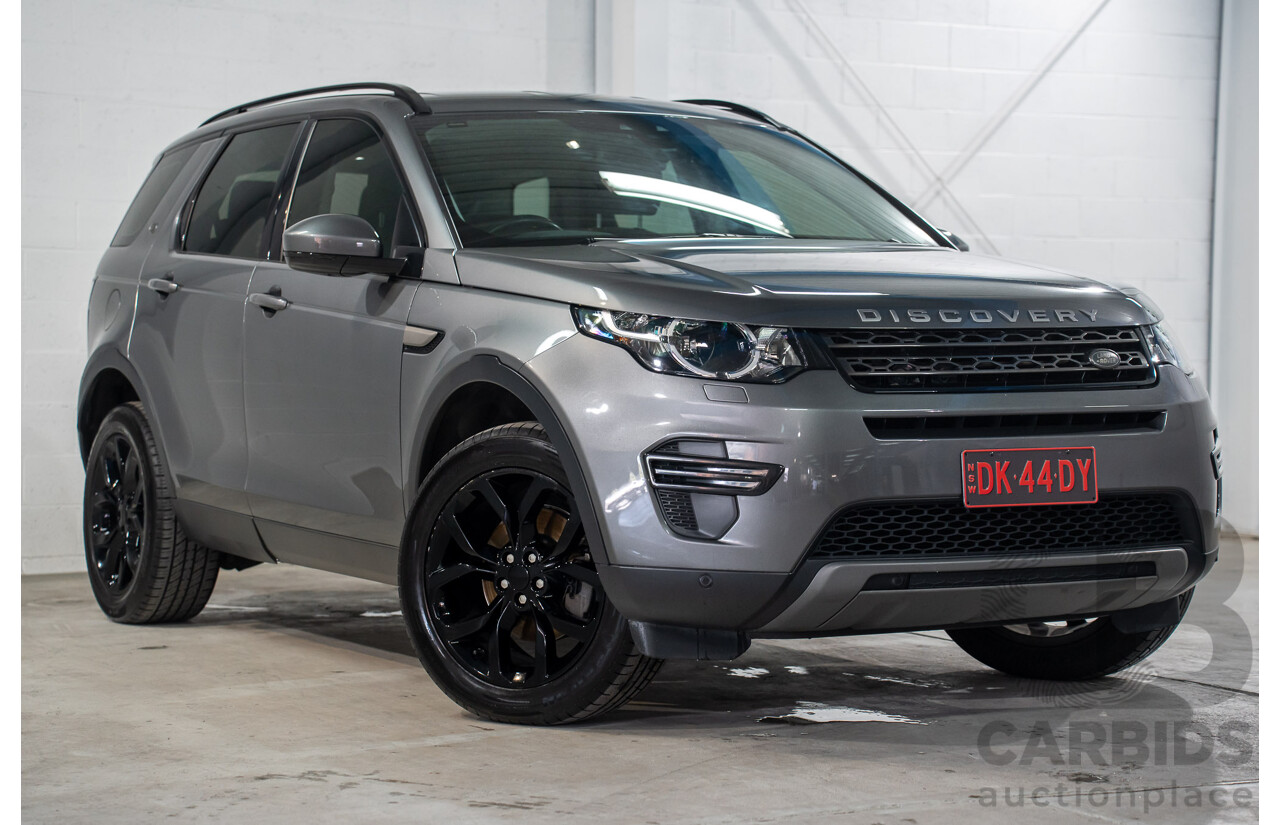 06/2017 Land Rover Discovery Sport TD4 150 SE (AWD) LC MY17 4d Wagon Ammonite Grey Metallic Turbo Diesel 2.0L - 7 Seater
