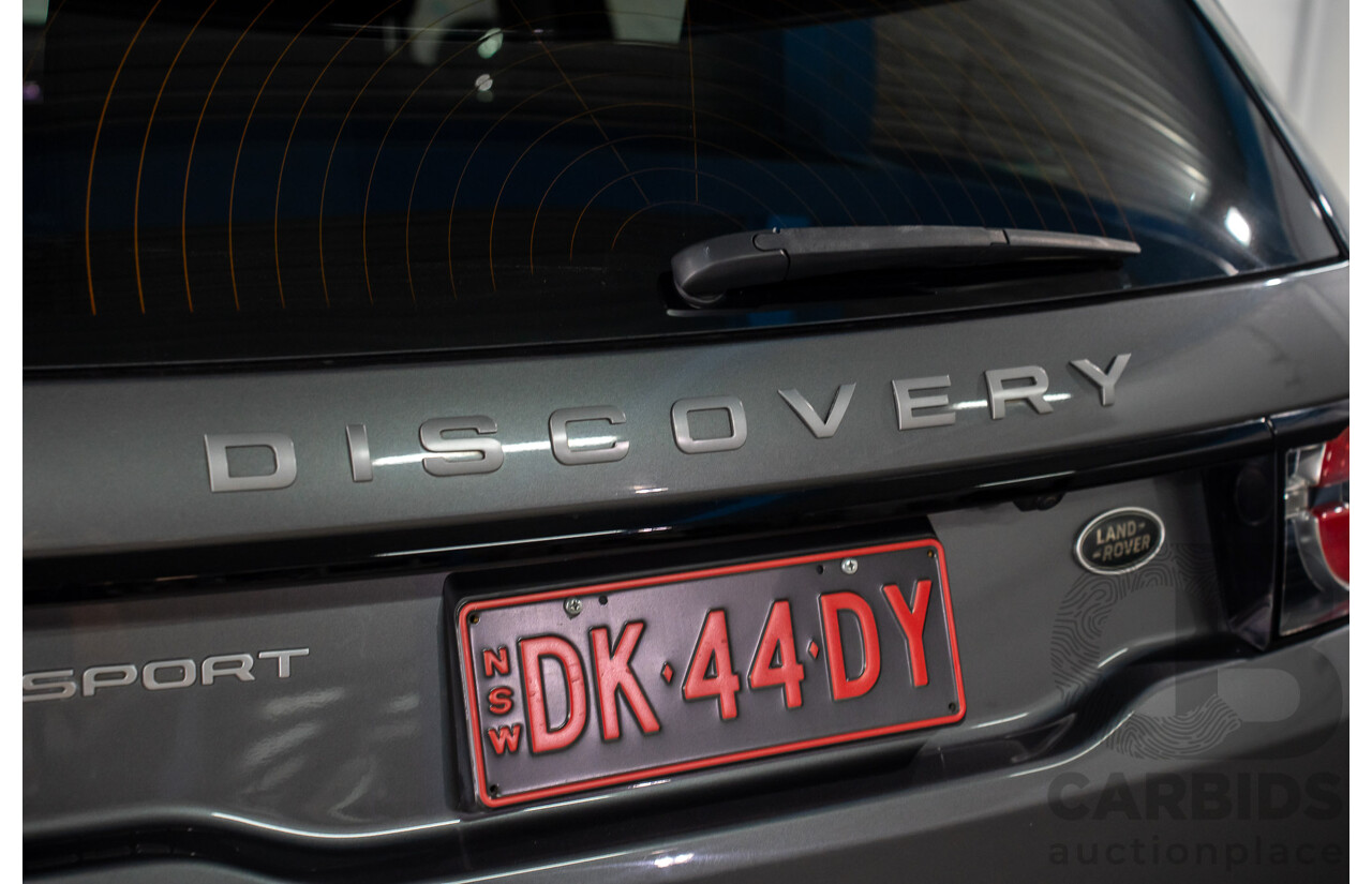 06/2017 Land Rover Discovery Sport TD4 150 SE (AWD) LC MY17 4d Wagon Ammonite Grey Metallic Turbo Diesel 2.0L - 7 Seater