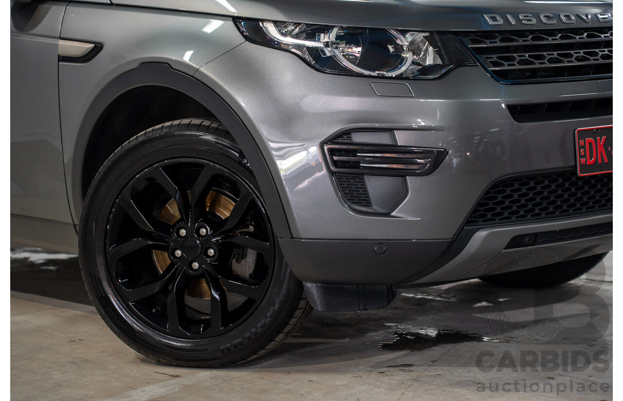 06/2017 Land Rover Discovery Sport TD4 150 SE (AWD) LC MY17 4d Wagon Ammonite Grey Metallic Turbo Diesel 2.0L - 7 Seater