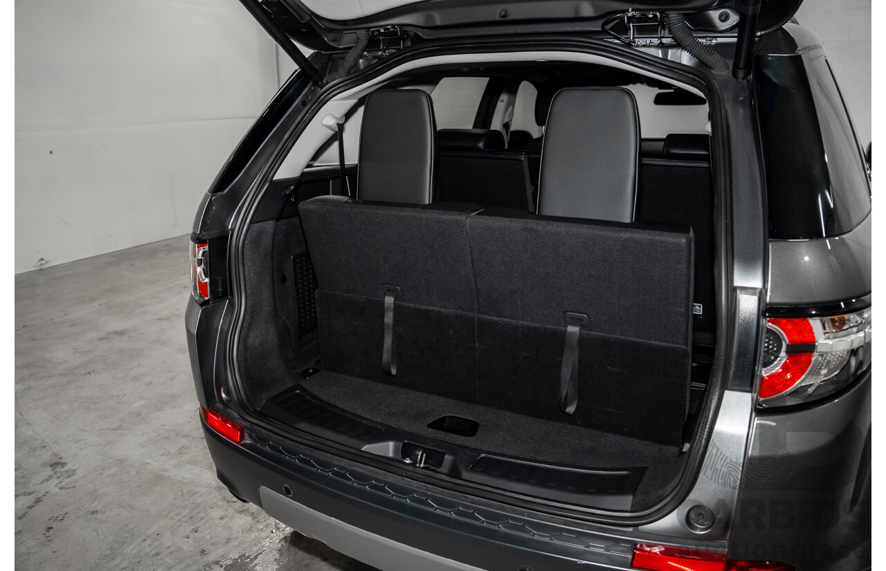 06/2017 Land Rover Discovery Sport TD4 150 SE (AWD) LC MY17 4d Wagon Ammonite Grey Metallic Turbo Diesel 2.0L - 7 Seater