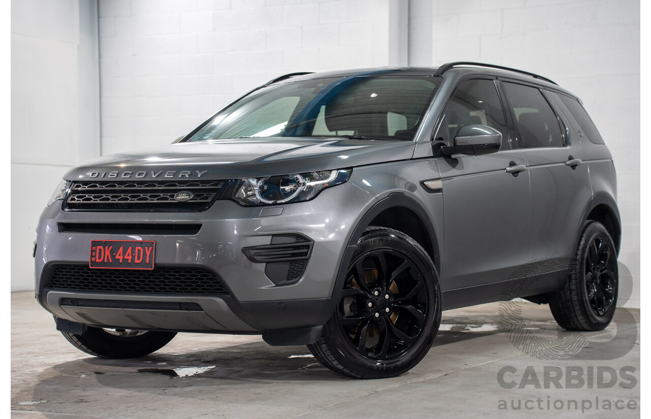 06/2017 Land Rover Discovery Sport TD4 150 SE (AWD) LC MY17 4d Wagon Ammonite Grey Metallic Turbo Diesel 2.0L - 7 Seater