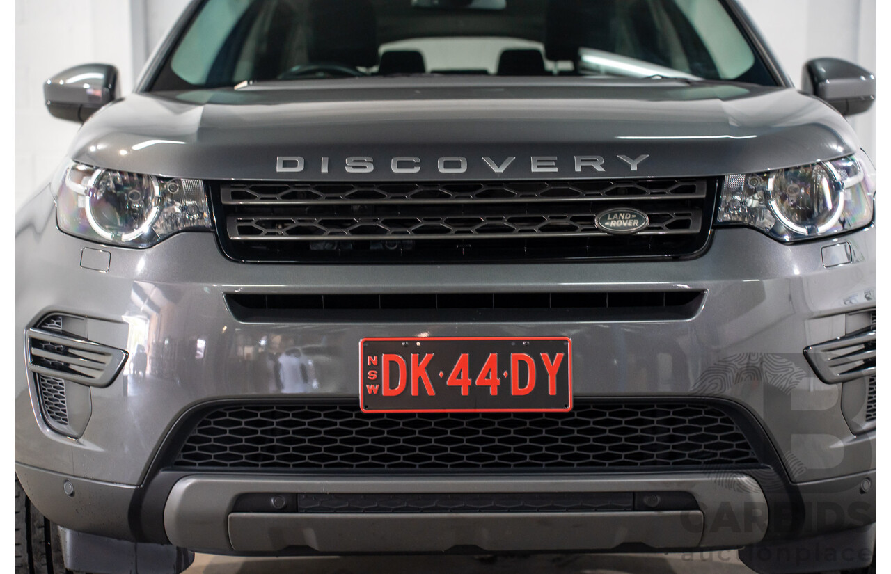 06/2017 Land Rover Discovery Sport TD4 150 SE (AWD) LC MY17 4d Wagon Ammonite Grey Metallic Turbo Diesel 2.0L - 7 Seater
