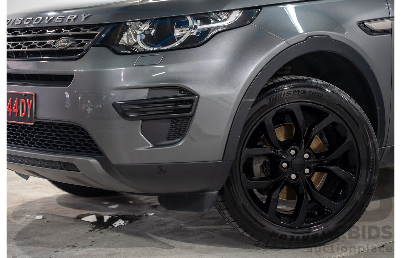 06/2017 Land Rover Discovery Sport TD4 150 SE (AWD) LC MY17 4d Wagon Ammonite Grey Metallic Turbo Diesel 2.0L - 7 Seater