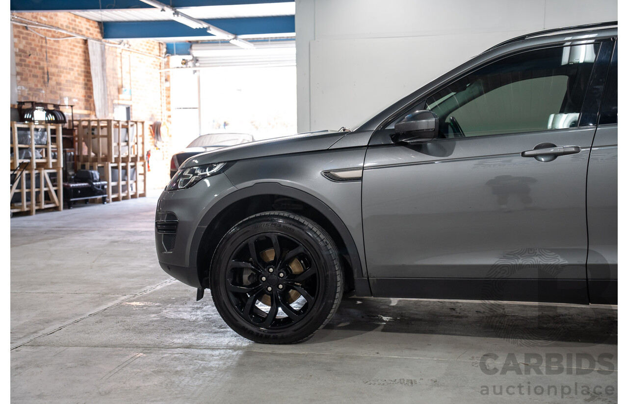 06/2017 Land Rover Discovery Sport TD4 150 SE (AWD) LC MY17 4d Wagon Ammonite Grey Metallic Turbo Diesel 2.0L - 7 Seater