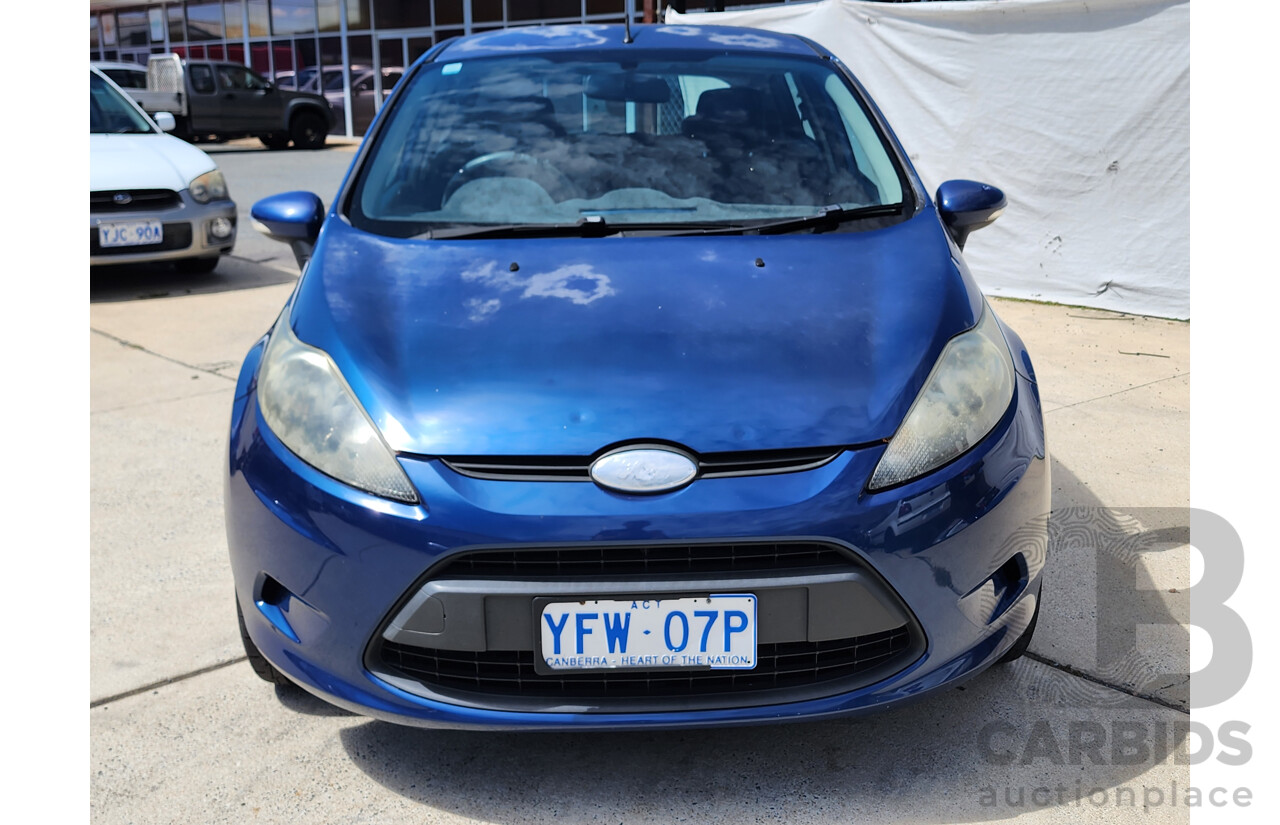 7/2009 Ford Fiesta CL WS 5d Hatchback Blue 1.4L