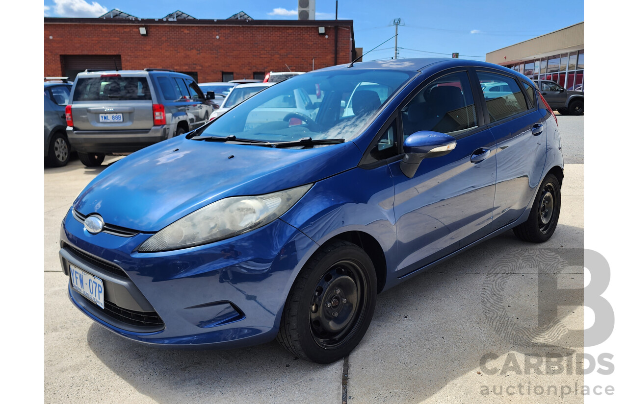 7/2009 Ford Fiesta CL WS 5d Hatchback Blue 1.4L