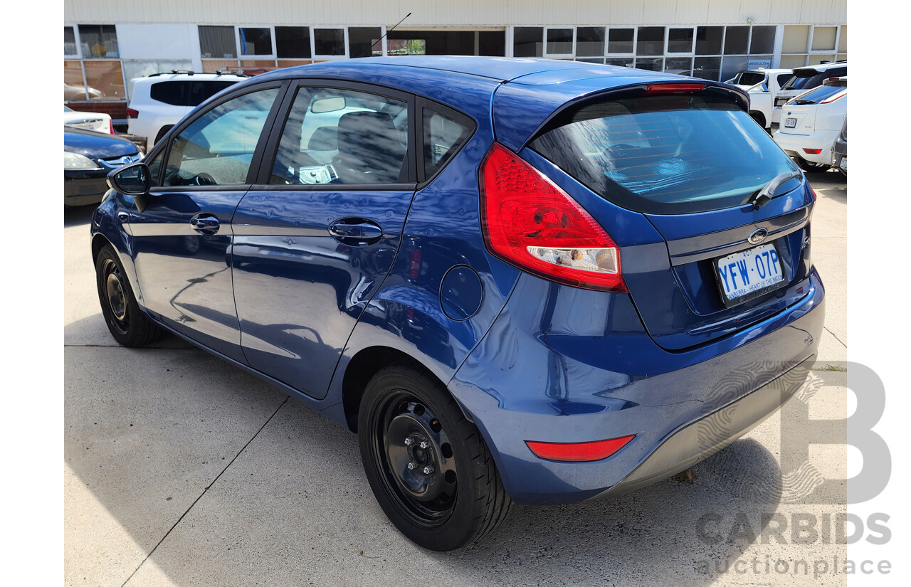 7/2009 Ford Fiesta CL WS 5d Hatchback Blue 1.4L