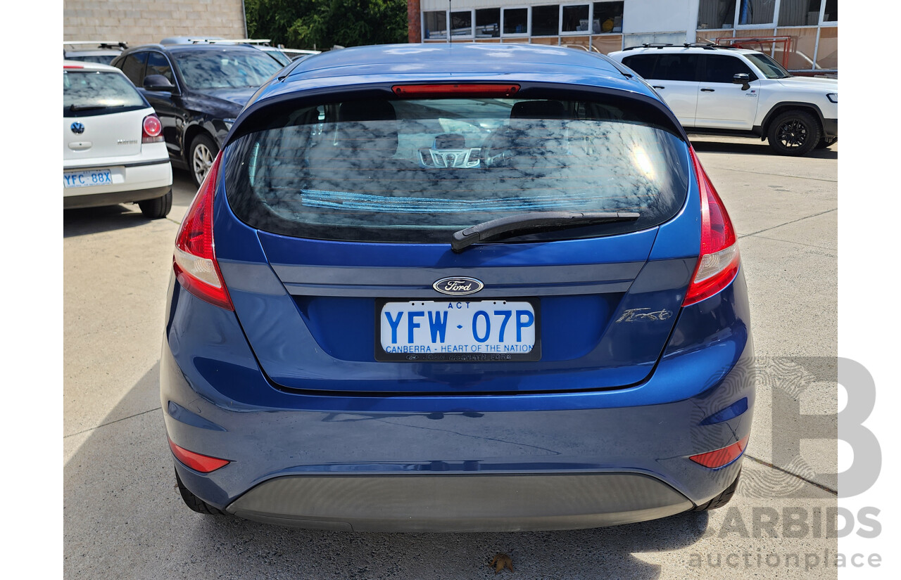 7/2009 Ford Fiesta CL WS 5d Hatchback Blue 1.4L