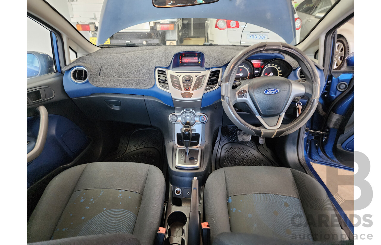 7/2009 Ford Fiesta CL WS 5d Hatchback Blue 1.4L