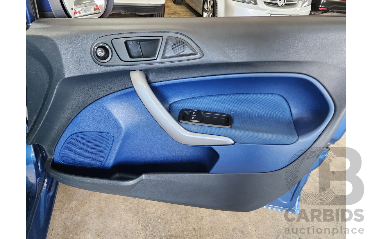 7/2009 Ford Fiesta CL WS 5d Hatchback Blue 1.4L