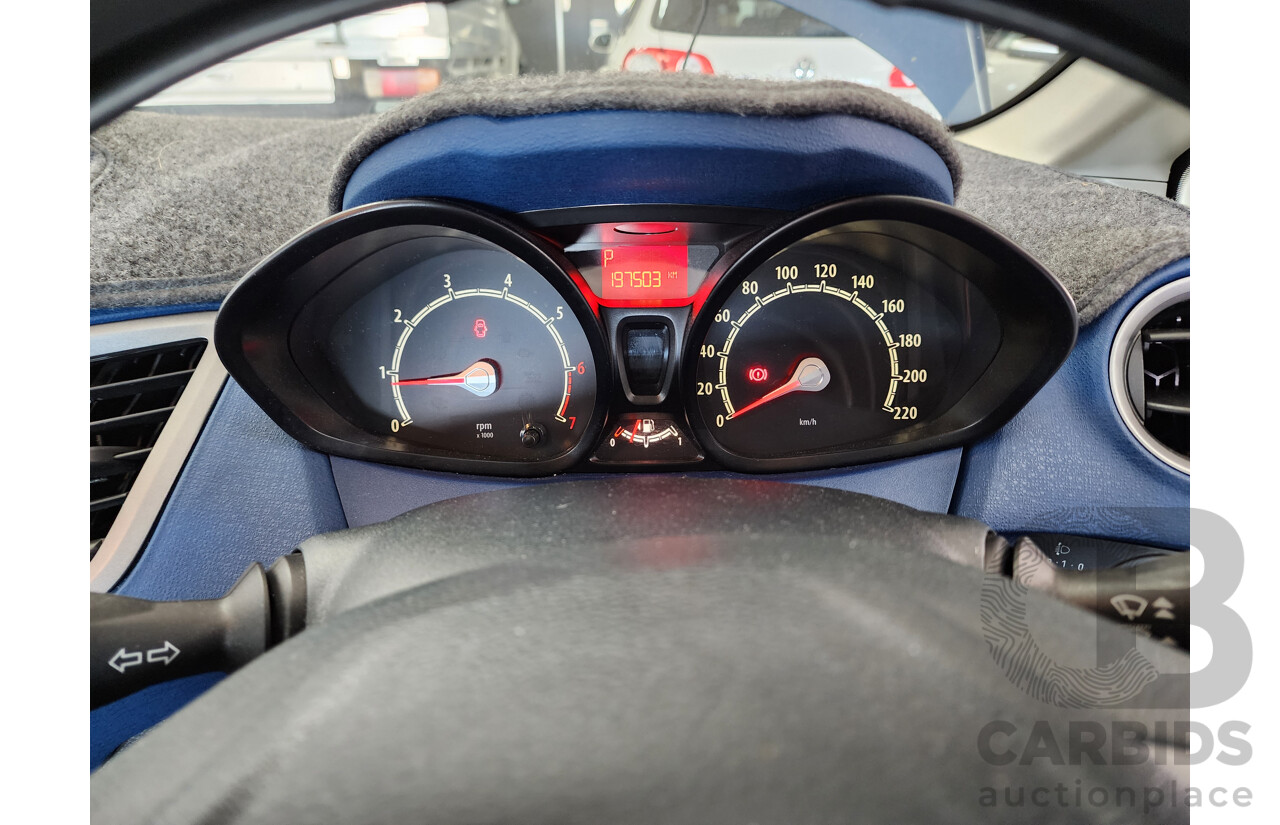 7/2009 Ford Fiesta CL WS 5d Hatchback Blue 1.4L