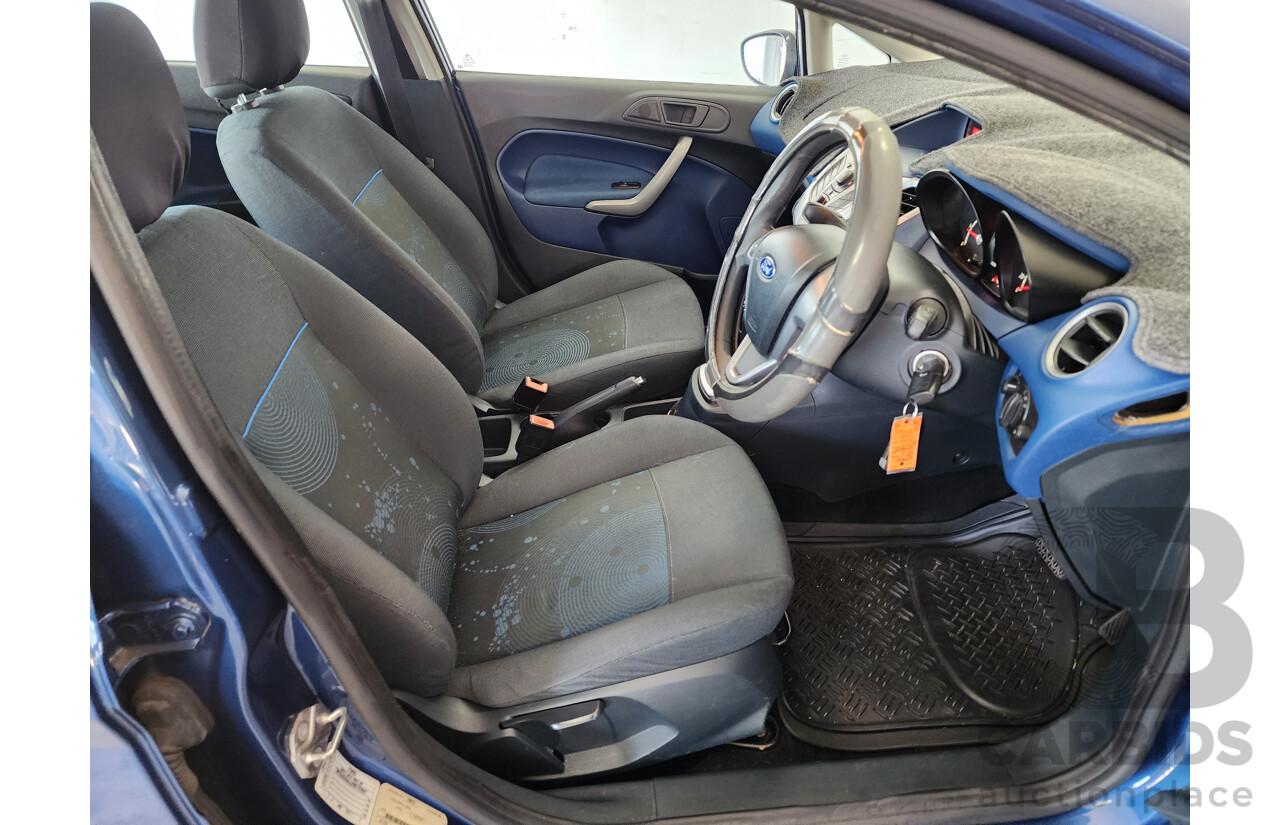 7/2009 Ford Fiesta CL WS 5d Hatchback Blue 1.4L