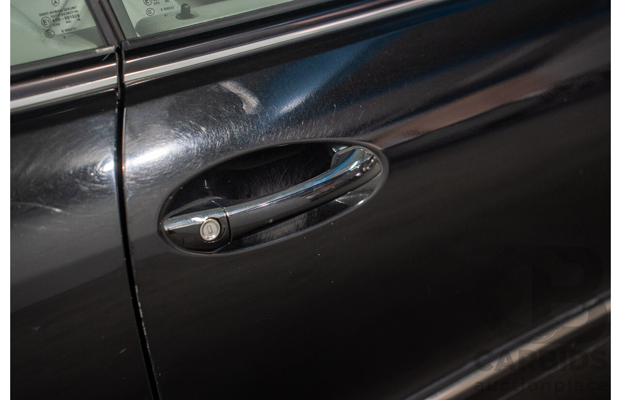 2/2005 Mercedes-Benz CLK200K Elegance C209 2d Coupe Obsidian Black Metallic Supercharged 1.8L