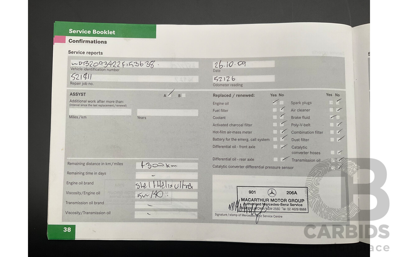 2/2005 Mercedes-Benz CLK200K Elegance C209 2d Coupe Obsidian Black Metallic Supercharged 1.8L