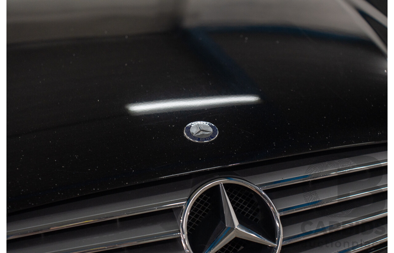 2/2005 Mercedes-Benz CLK200K Elegance C209 2d Coupe Obsidian Black Metallic Supercharged 1.8L