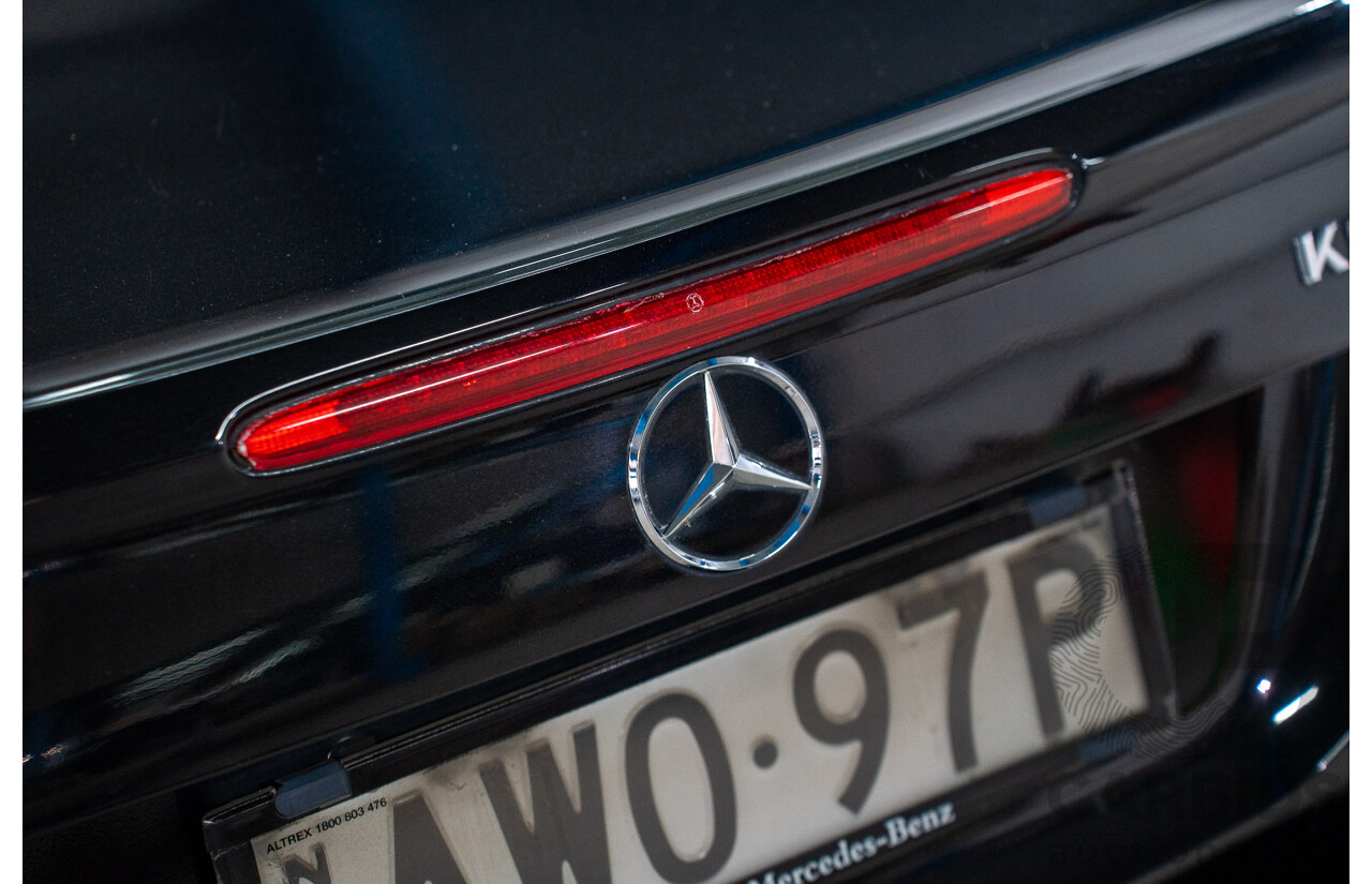 2/2005 Mercedes-Benz CLK200K Elegance C209 2d Coupe Obsidian Black Metallic Supercharged 1.8L