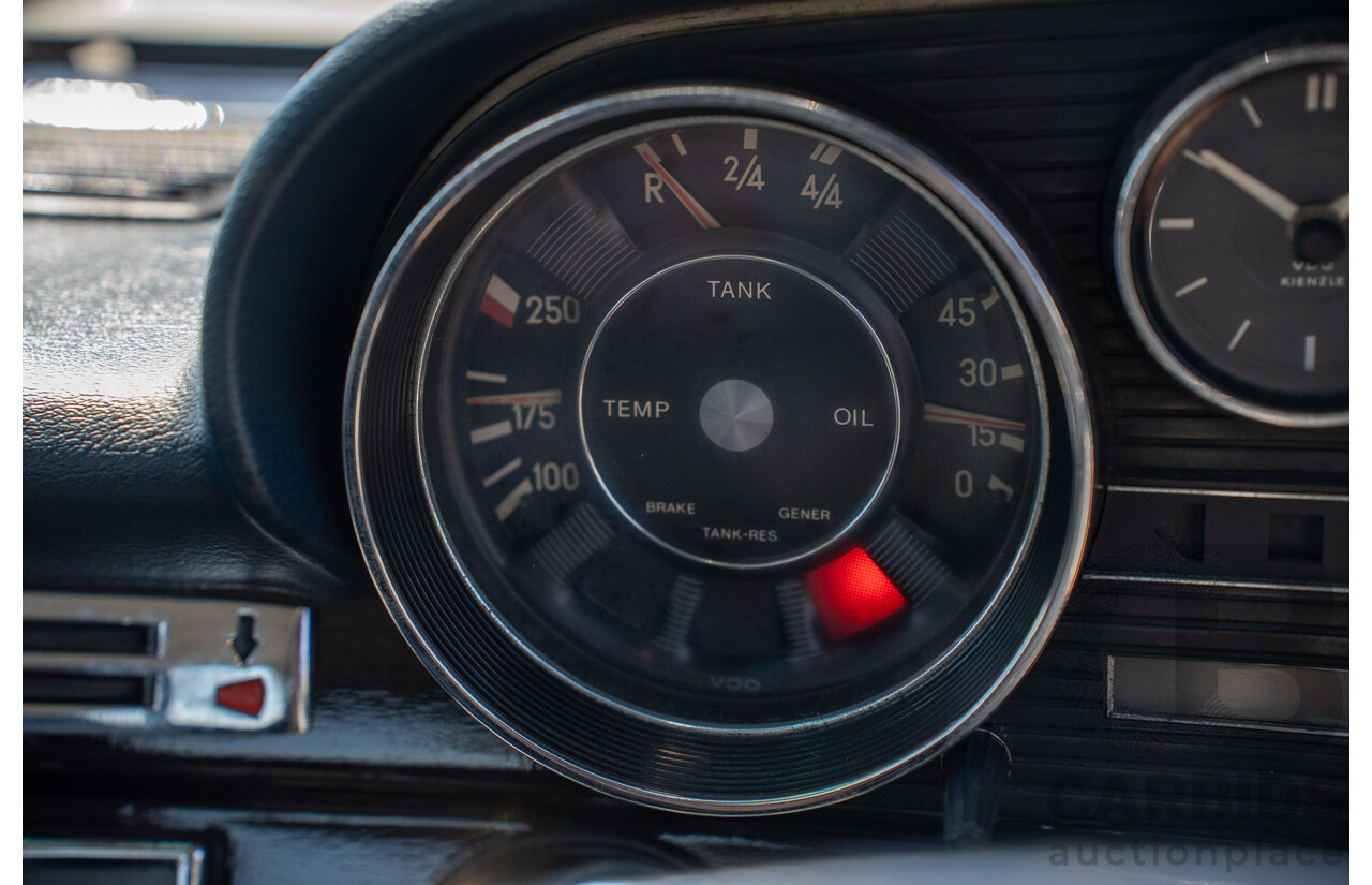 10/1972 Mercedes Benz 280 SE 3.5 W108 4d Sedan Papyrus White V8 3.5L