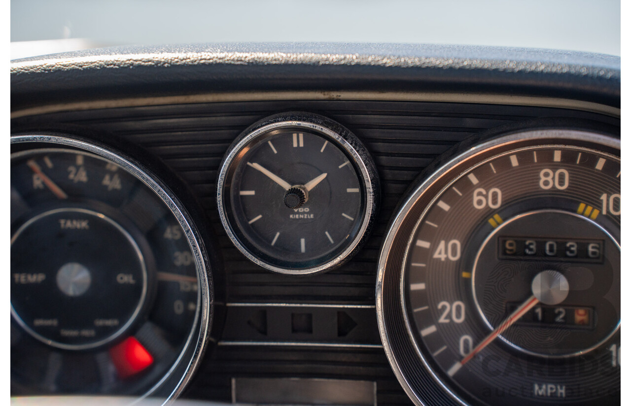 10/1972 Mercedes Benz 280 SE 3.5 W108 4d Sedan Papyrus White V8 3.5L