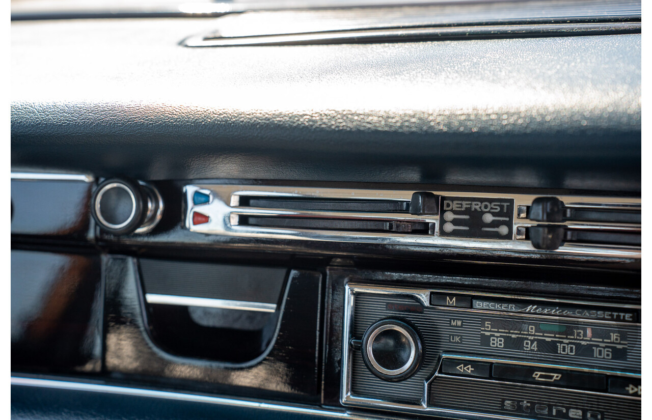 10/1972 Mercedes Benz 280 SE 3.5 W108 4d Sedan Papyrus White V8 3.5L