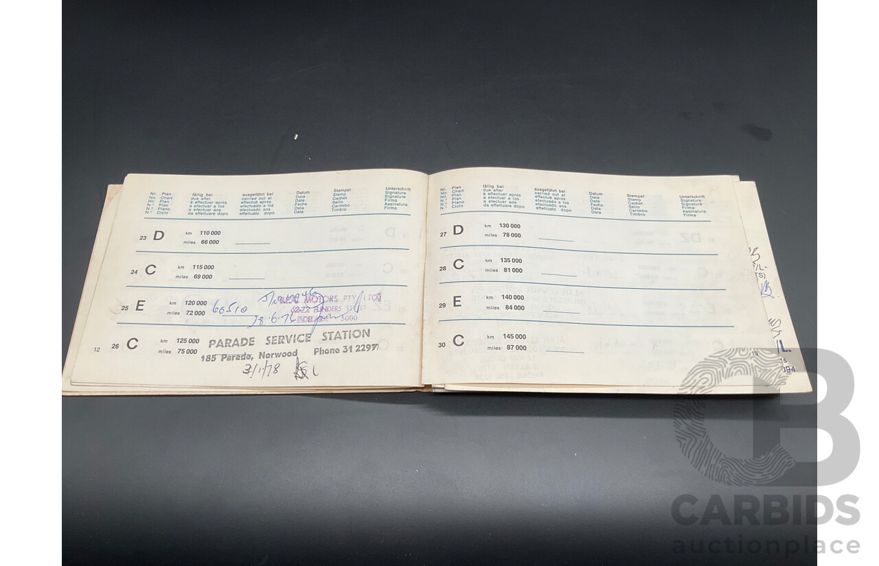 10/1972 Mercedes Benz 280 SE 3.5 W108 4d Sedan Papyrus White V8 3.5L