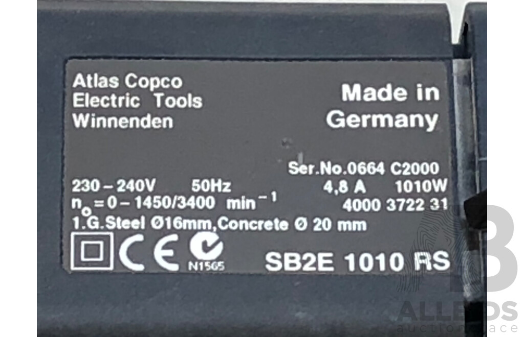 AEG 1010 Watt Two Speed Electric Hammer Drill