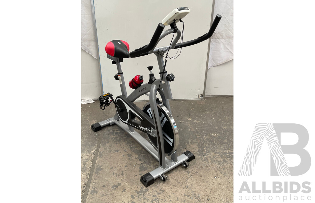 Powertrain Sport Flywheel Exercise Spin Bike