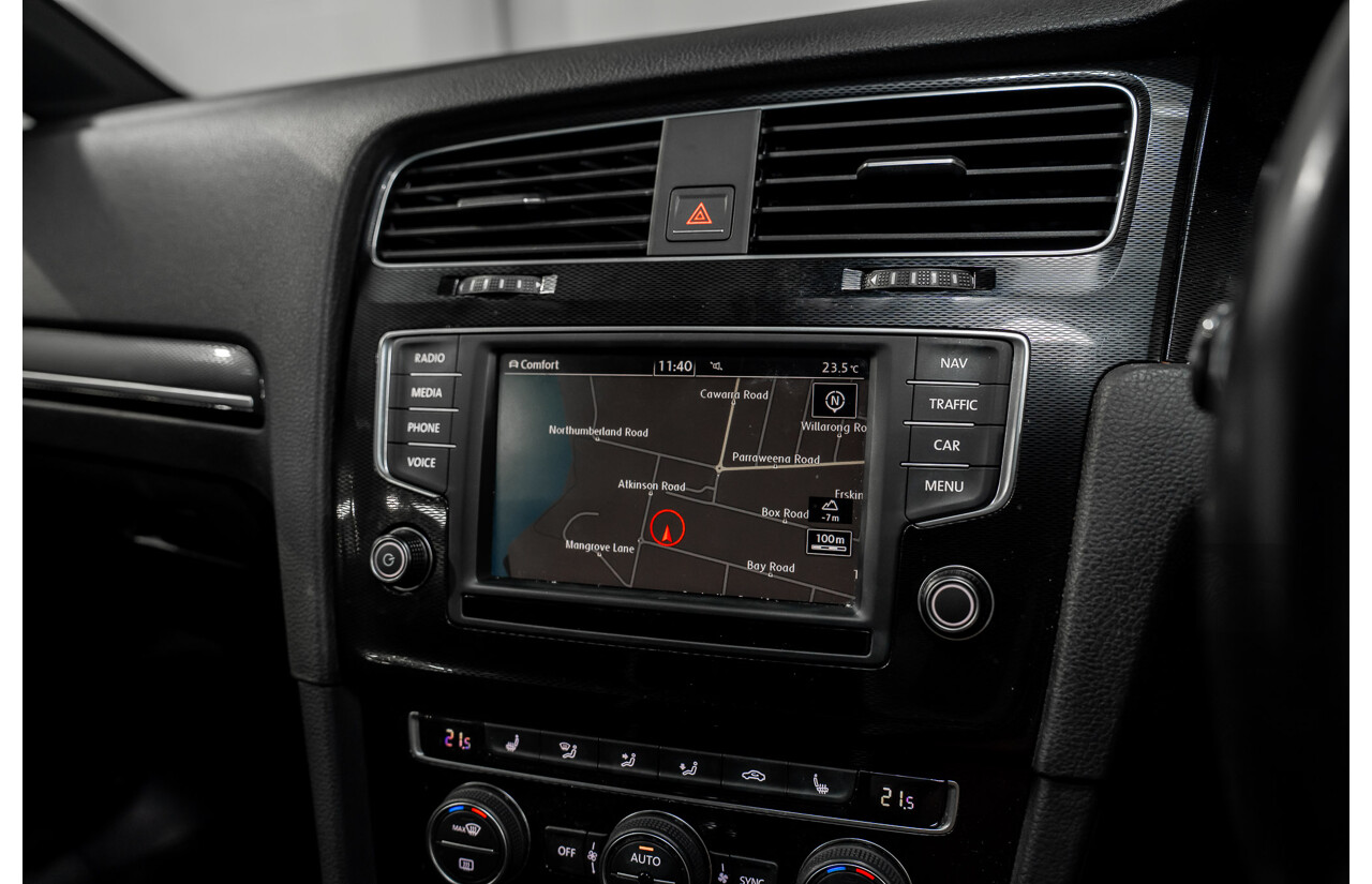 04/2017 Volkswagen Golf GTi (FWD) AU MY17 5d Hatchback Dark Iron Blue Metallic Turbo 2.0L