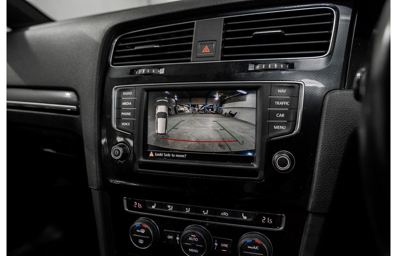 04/2017 Volkswagen Golf GTi (FWD) AU MY17 5d Hatchback Dark Iron Blue Metallic Turbo 2.0L