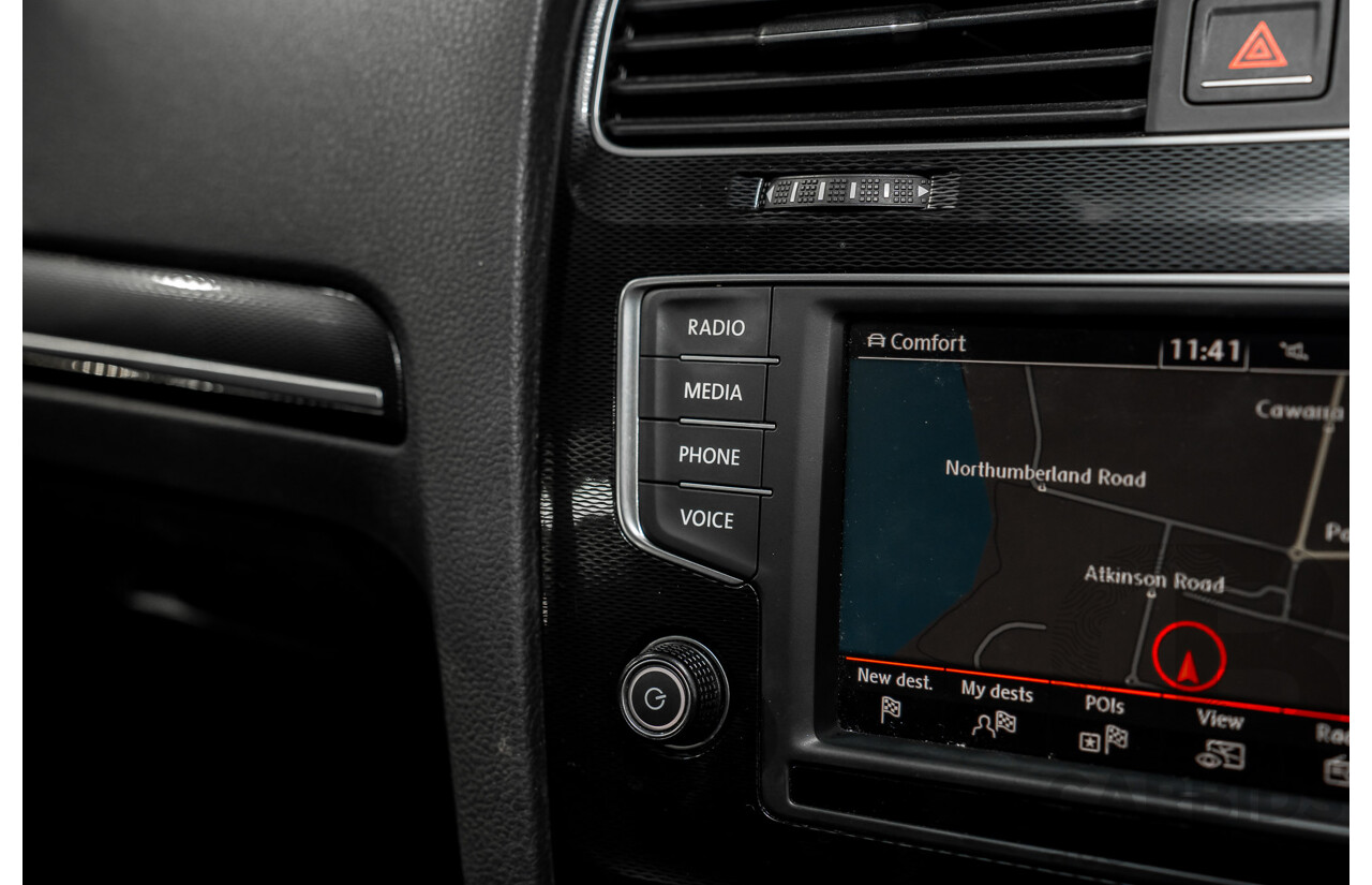 04/2017 Volkswagen Golf GTi (FWD) AU MY17 5d Hatchback Dark Iron Blue Metallic Turbo 2.0L