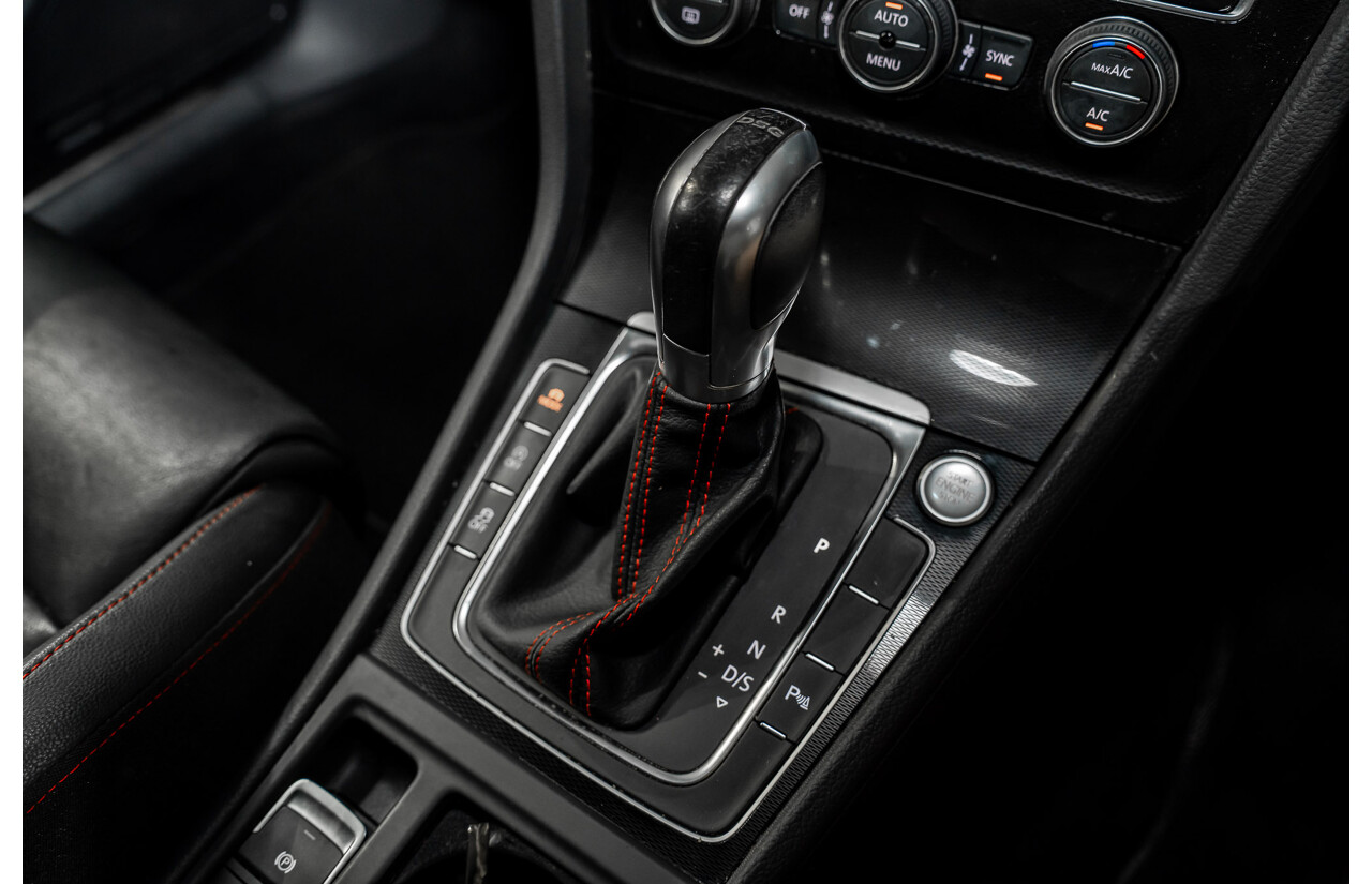 04/2017 Volkswagen Golf GTi (FWD) AU MY17 5d Hatchback Dark Iron Blue Metallic Turbo 2.0L