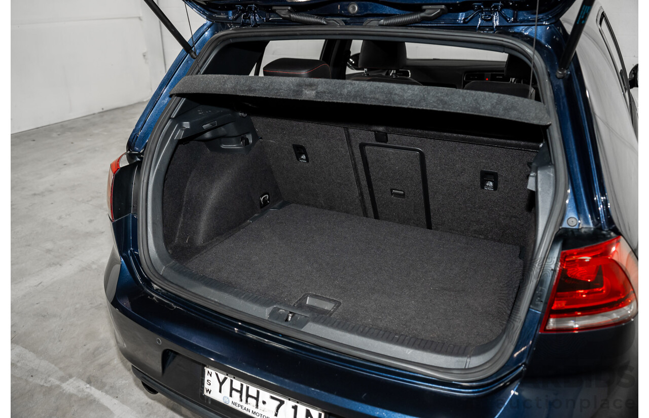 04/2017 Volkswagen Golf GTi (FWD) AU MY17 5d Hatchback Dark Iron Blue Metallic Turbo 2.0L