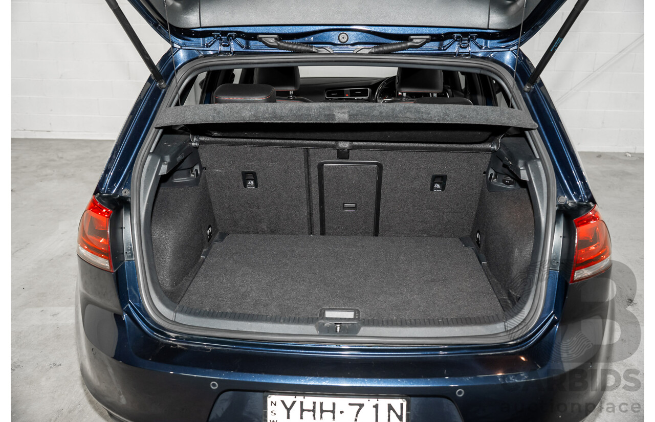 04/2017 Volkswagen Golf GTi (FWD) AU MY17 5d Hatchback Dark Iron Blue Metallic Turbo 2.0L