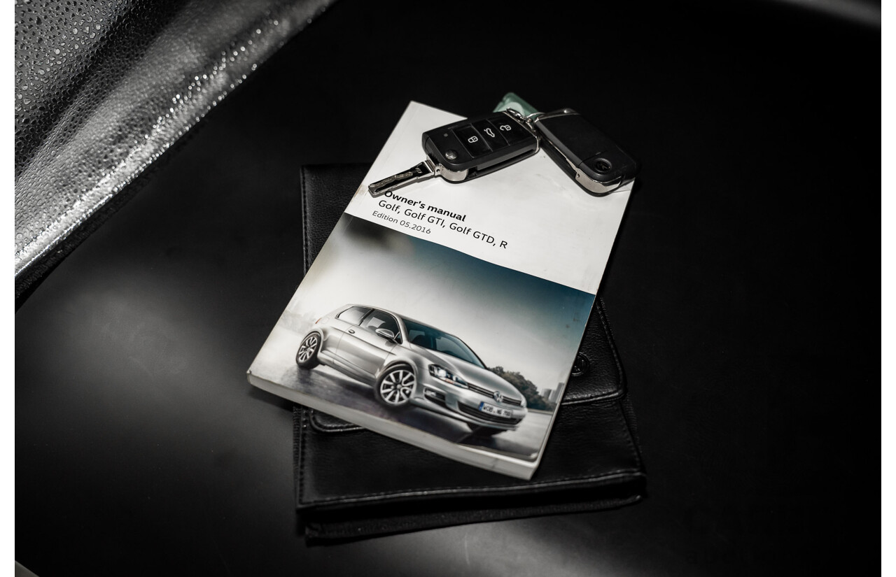 04/2017 Volkswagen Golf GTi (FWD) AU MY17 5d Hatchback Dark Iron Blue Metallic Turbo 2.0L