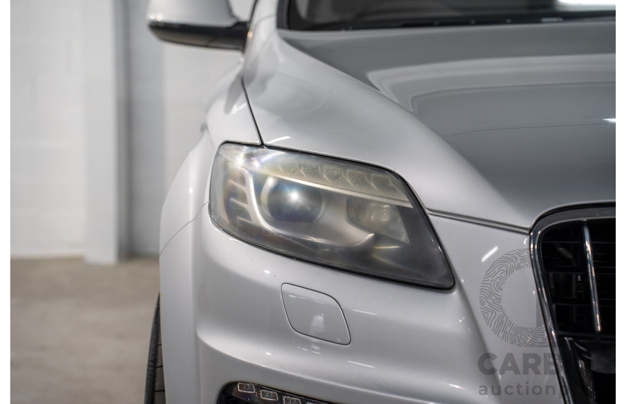 12/2010 Audi Q7 3.0 TDI Quattro (AWD) MY11 4d Ice Silver Metallic Turbo Diesel 3.0L - 7 Seater