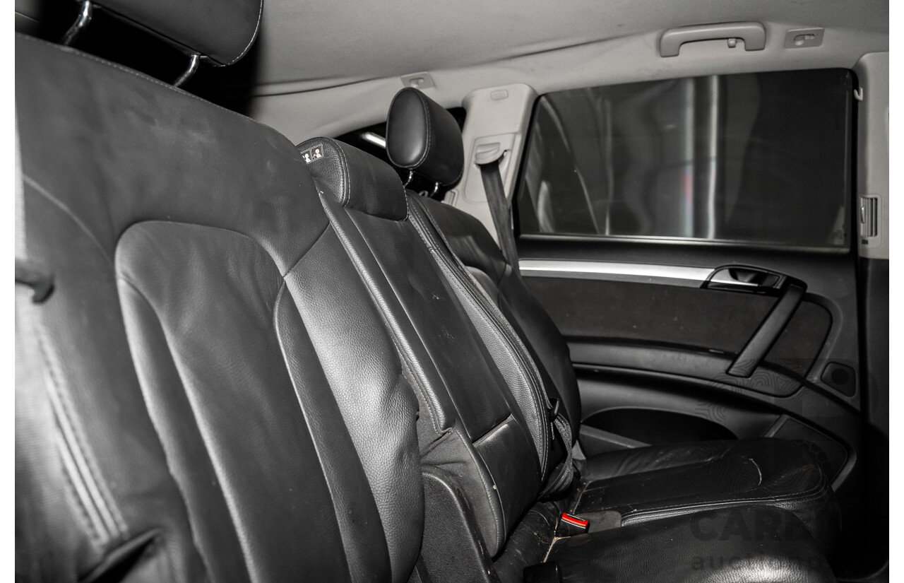 12/2010 Audi Q7 3.0 TDI Quattro (AWD) MY11 4d Ice Silver Metallic Turbo Diesel 3.0L - 7 Seater