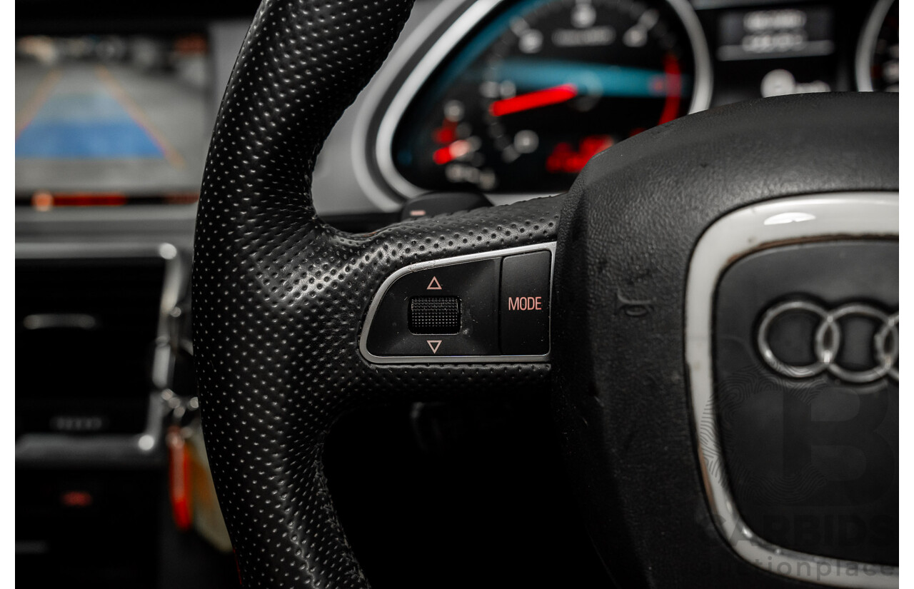 12/2010 Audi Q7 3.0 TDI Quattro (AWD) MY11 4d Ice Silver Metallic Turbo Diesel 3.0L - 7 Seater