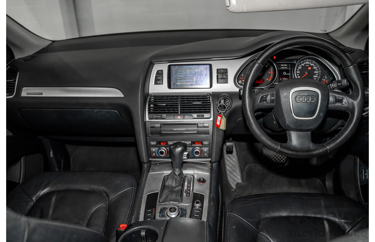 12/2010 Audi Q7 3.0 TDI Quattro (AWD) MY11 4d Ice Silver Metallic Turbo Diesel 3.0L - 7 Seater