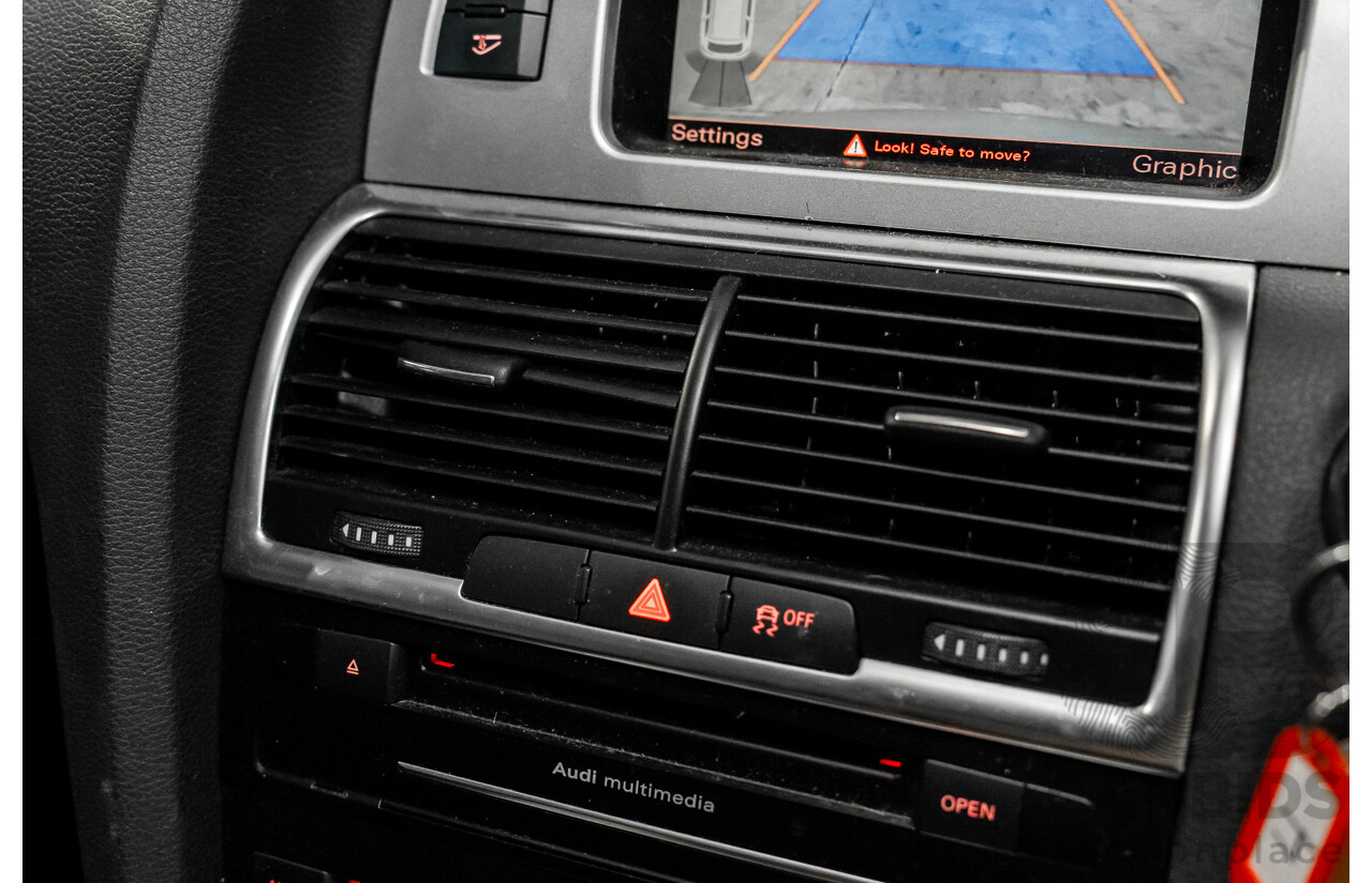 12/2010 Audi Q7 3.0 TDI Quattro (AWD) MY11 4d Ice Silver Metallic Turbo Diesel 3.0L - 7 Seater