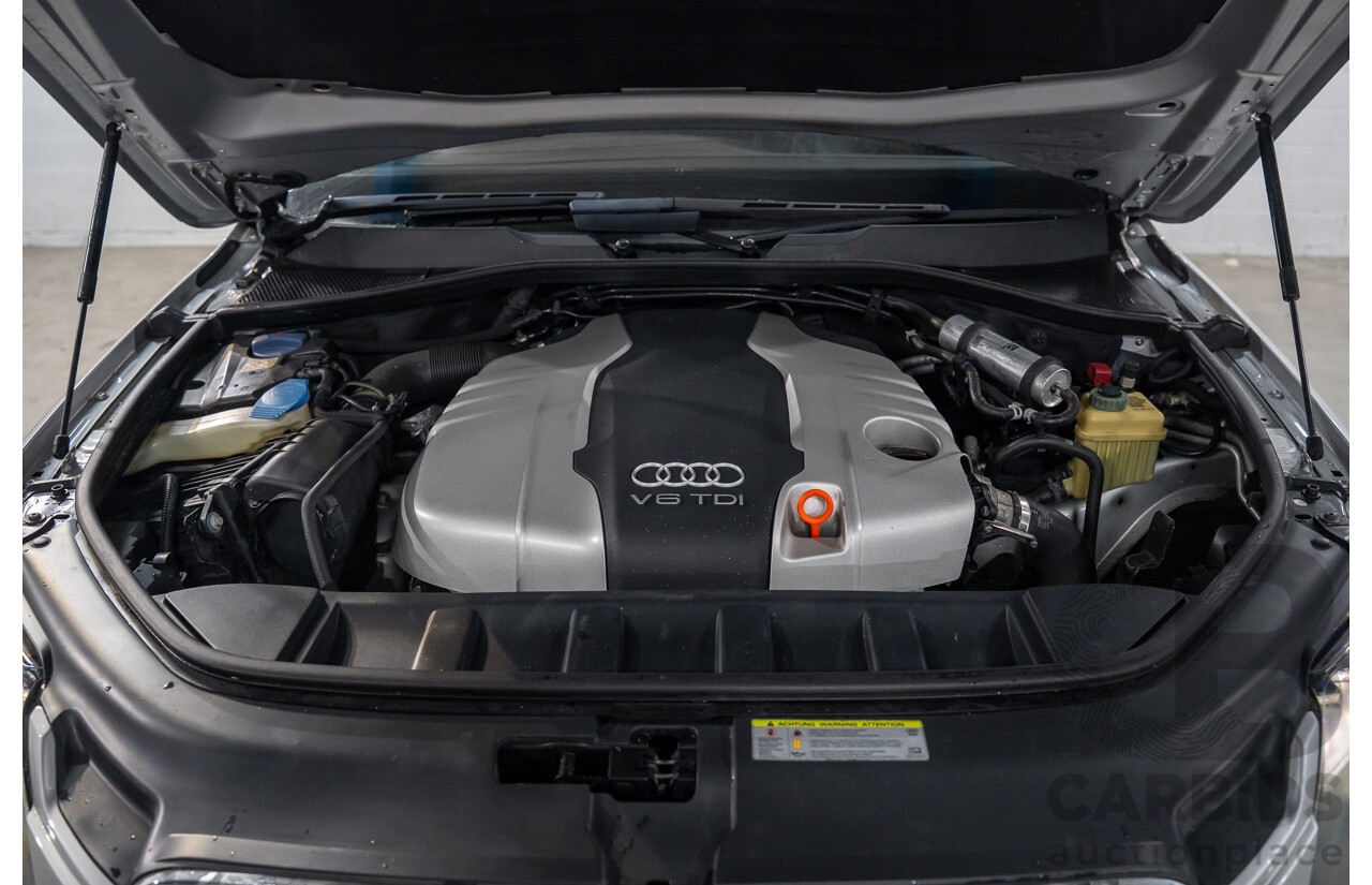 12/2010 Audi Q7 3.0 TDI Quattro (AWD) MY11 4d Ice Silver Metallic Turbo Diesel 3.0L - 7 Seater